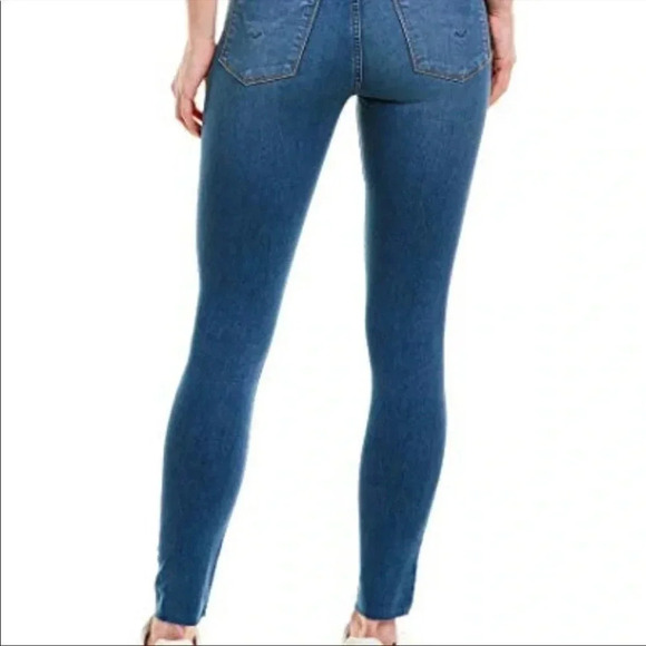 Hudson ankle raw hem skinny denim - Picture 2 of 9